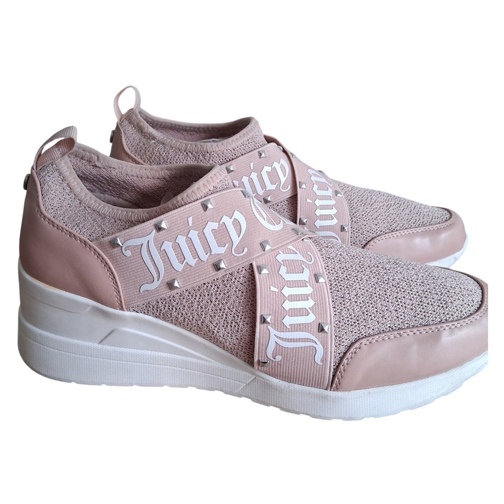 Juicy Couture Women's size 11 Eros Studded Slip-On Platform Chunky Prep Sneaker